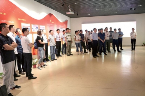 中国烟草总公司合肥设计院党组来优发国际交流党建事情